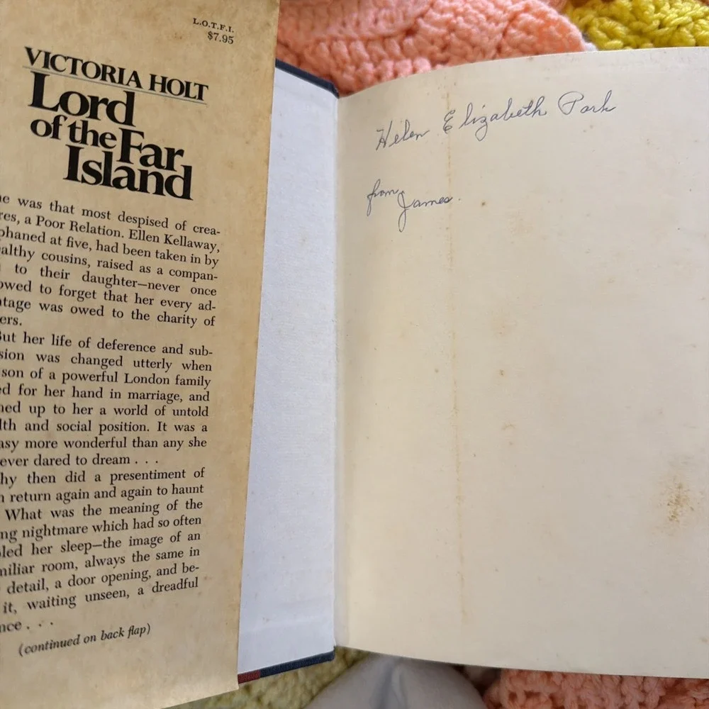 Lord of the Far Island Hardcover Victoria Holt Vintage Historical Fiction